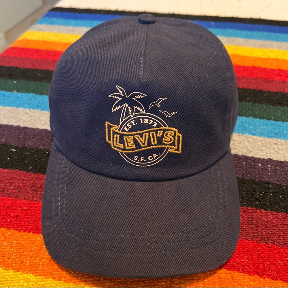 Levi’s Jeans SnapBack Sunset Palm Tree Hat